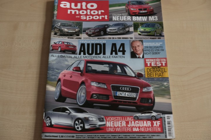 Deckblatt Auto Motor und Sport (19/2007)
